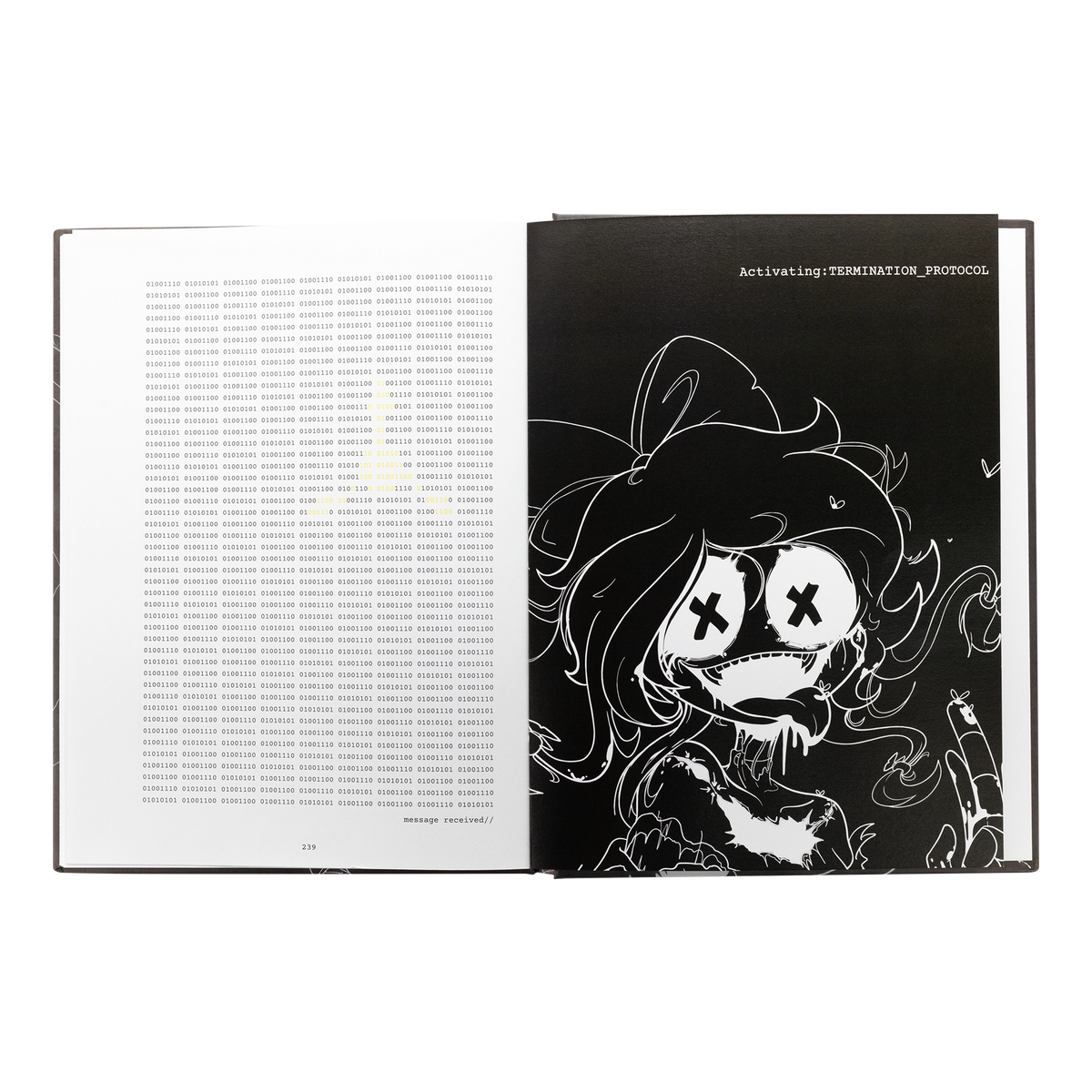 Murder Drones Script Book